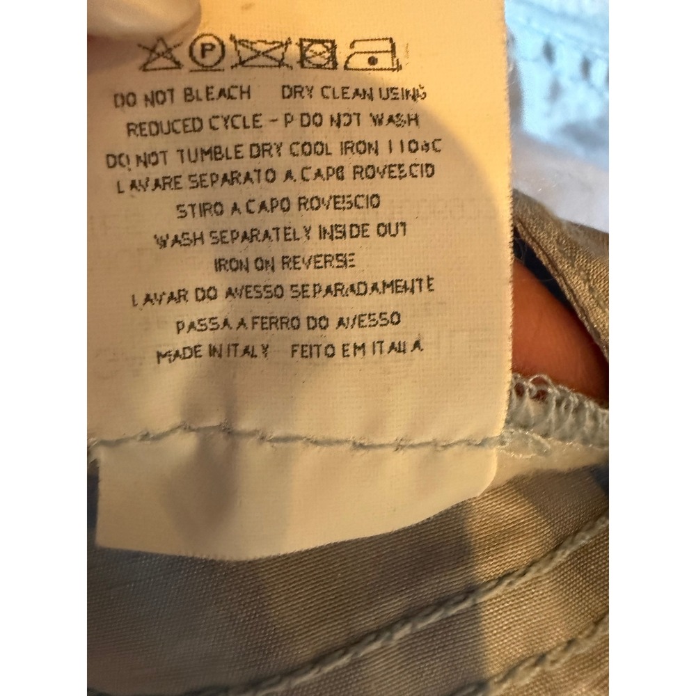 Gabriele Strehle Jeans Pants Women 29 Blue NWT Silk Blend Strenesse Luxury - Picture 11 of 12